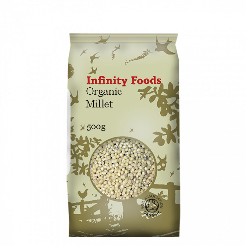 Infinity Organic Millet Grain (500g) Organic to your Door