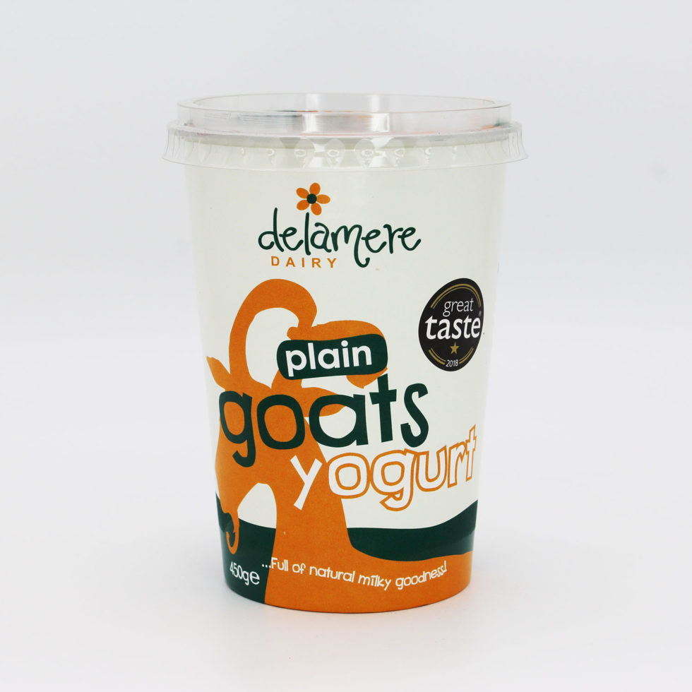 Delamere Goat’s Yogurt (450g) Organic to your Door