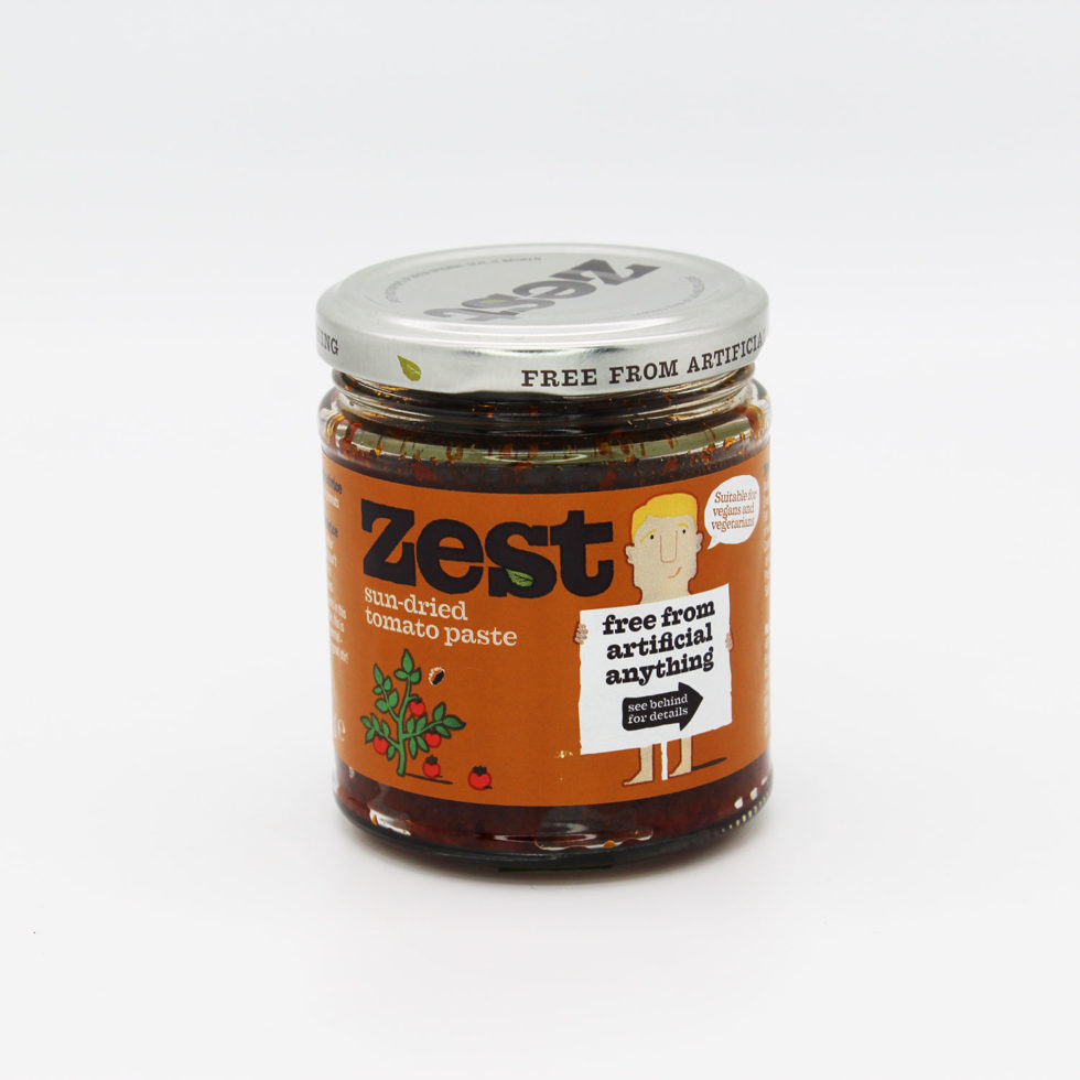 Zest SunDried Tomato Paste (170g) Organic to your Door