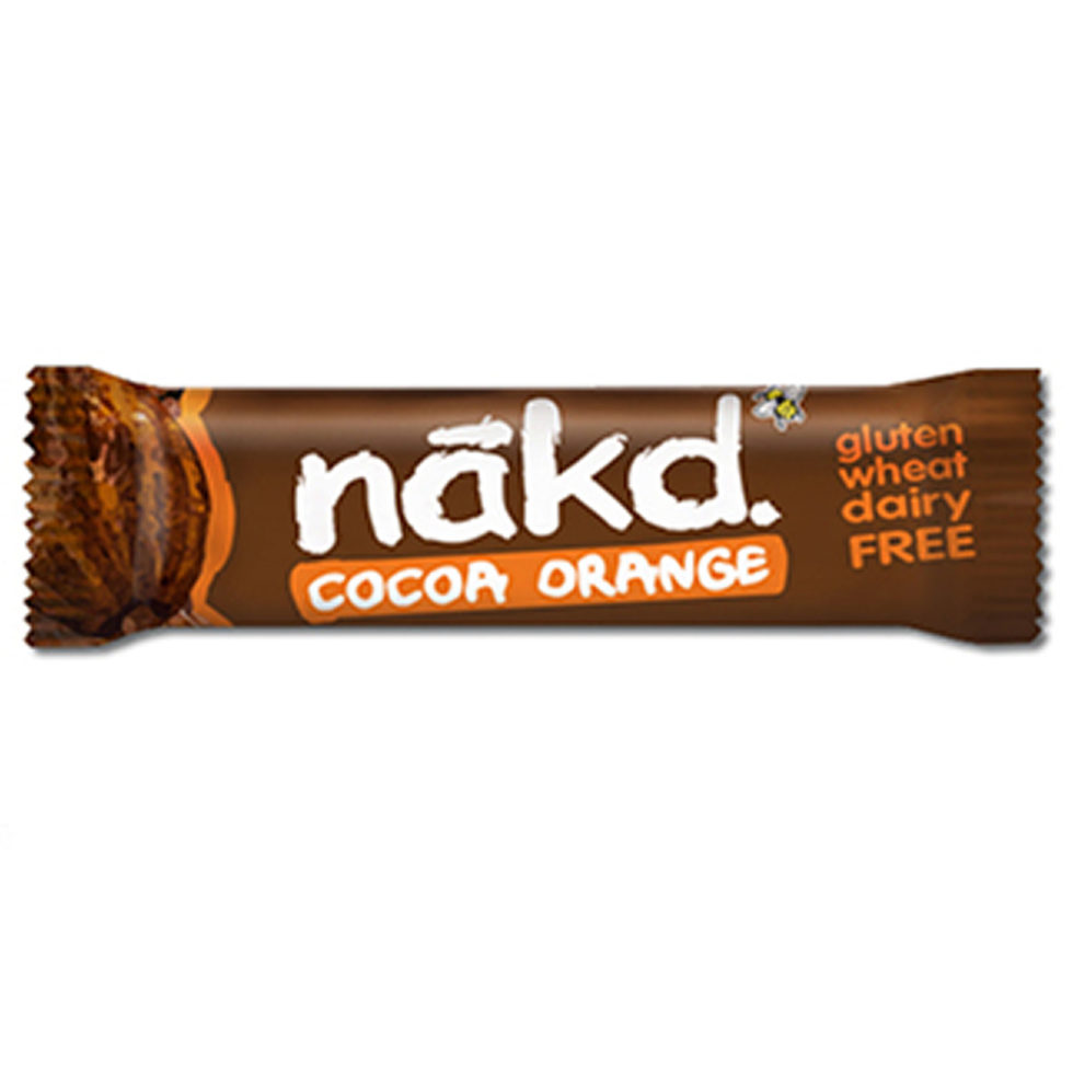 Nakd Cocoa Orange Bar (35g) Organic to your Door
