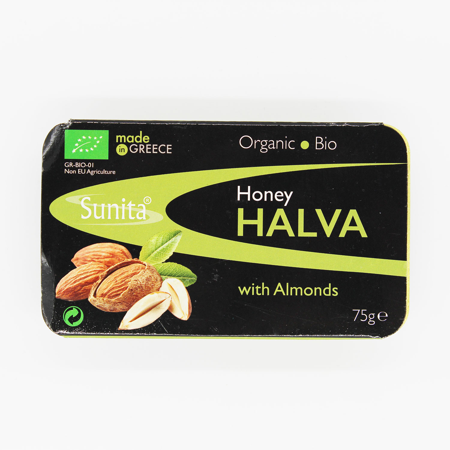 Sunita Organic Honey Halva Almond (75g) Organic to your Door