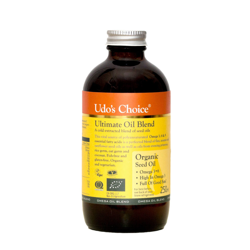 Udo's Choice Organic Omega 369 Oil Blend (250ml) Organic to your Door