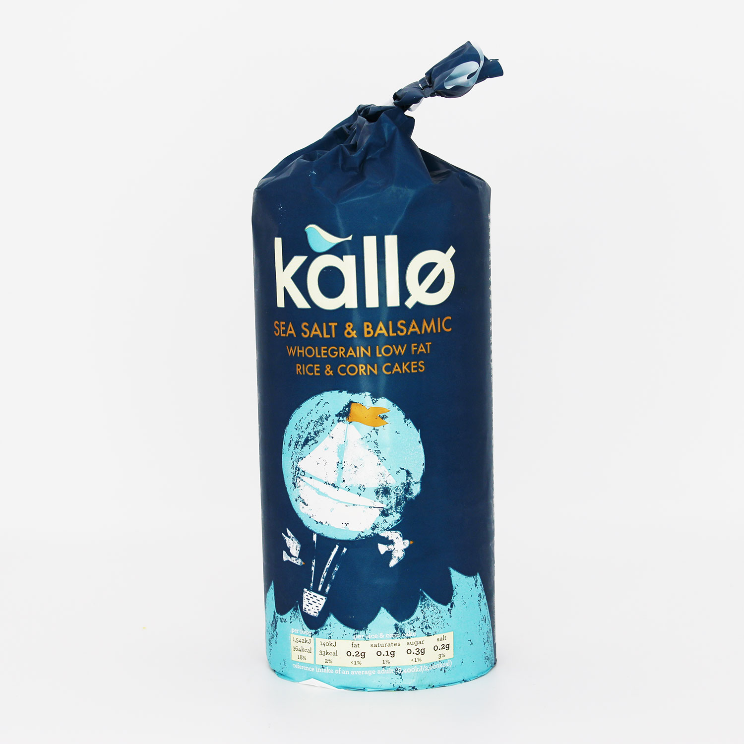 Kallo Rice Cakes Sea Salt & Balsamic Vinegar (103g) Organic to your