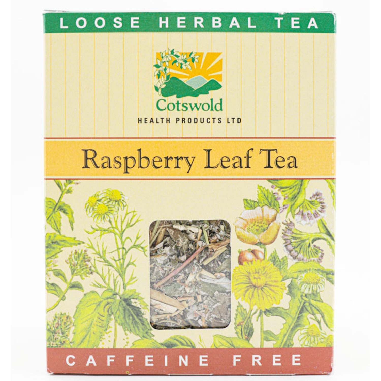 Cotswold Health Raspberry Leaf Tea (100g) Organic to your Door