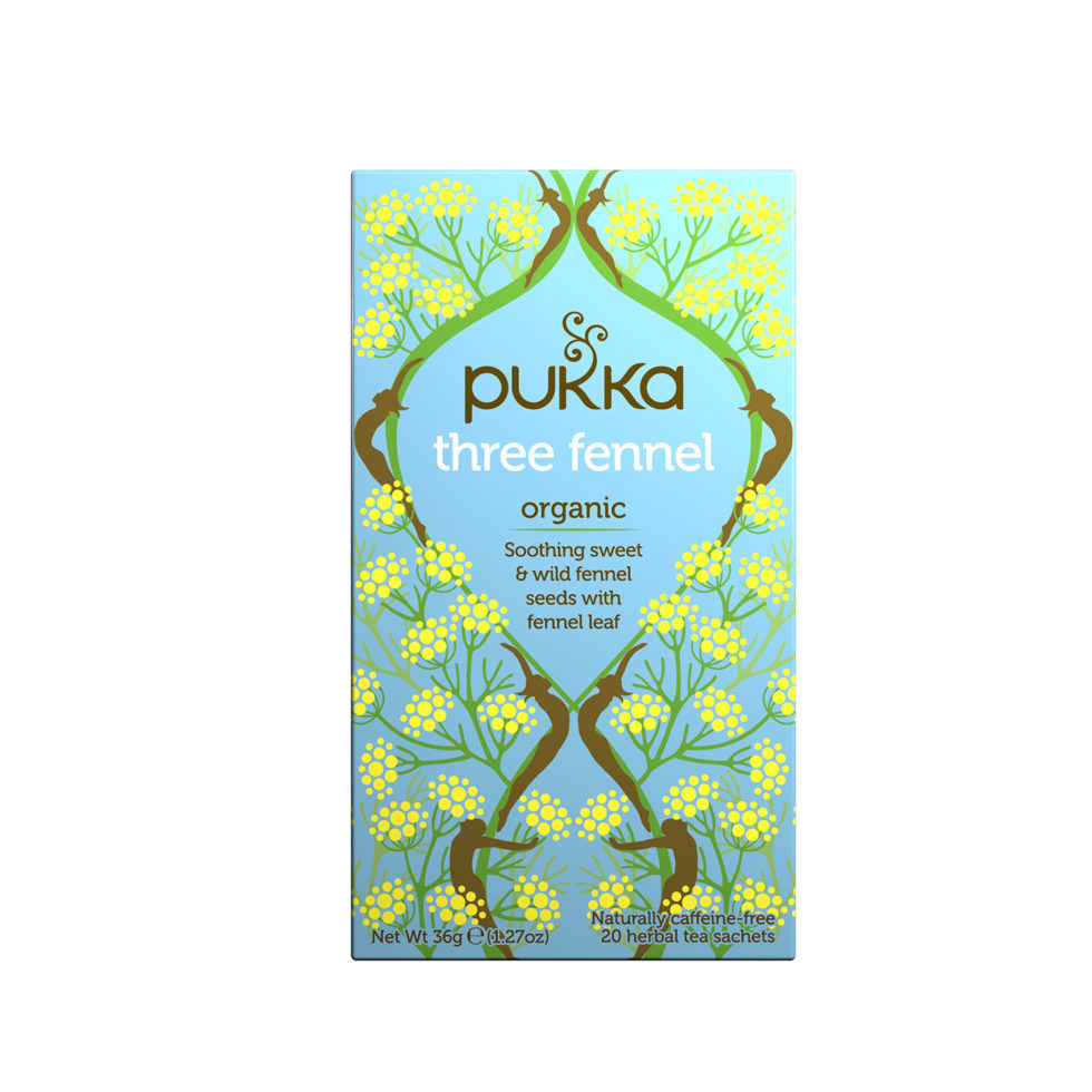 Pukka Organic Tea Three Fennel (20s) Organic to your Door