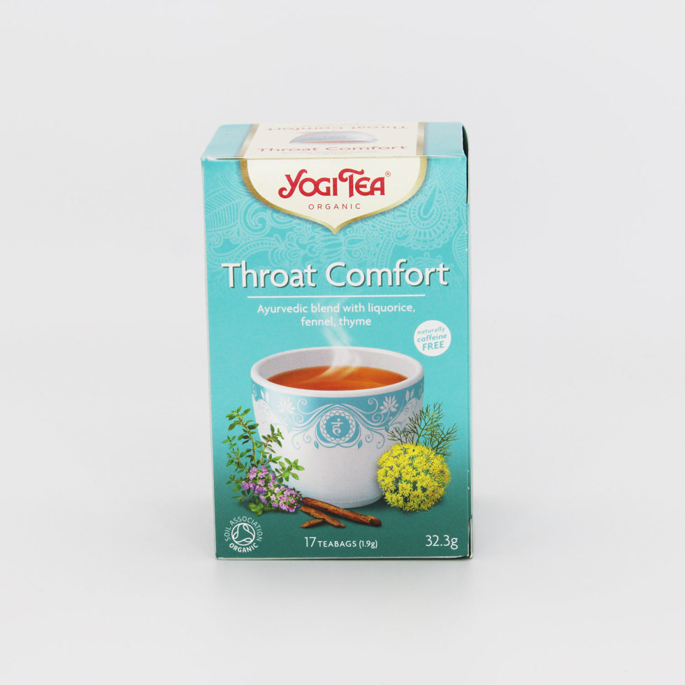 Yogi Organic Tea Throat Comfort (17s) Organic to your Door