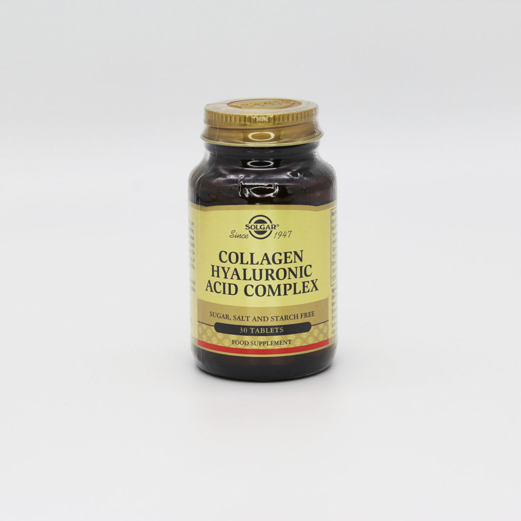 Solgar Collagen Hyaluronic Acid Complex (30s) Organic to your Door