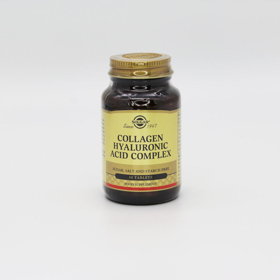Solgar Collagen Hyaluronic Acid Complex (30s) Organic to your Door