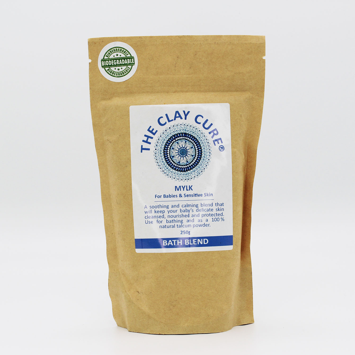 Clay Cure Bath Blend Mylk (250g) - Organic to your Door