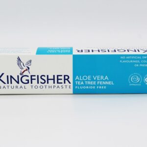 Kingfisher Toothpaste – Aloe  Tea Tree & Fennel (100ml) - Organic to your door