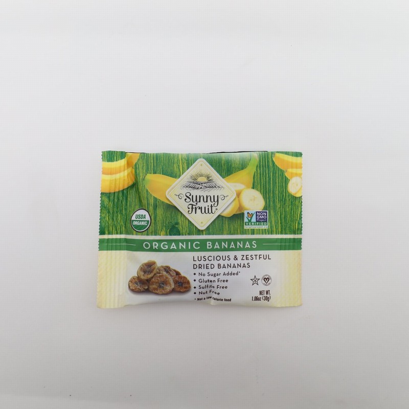 Sunny Fruit Organic Dried Banana (30g) - Organic to your door
