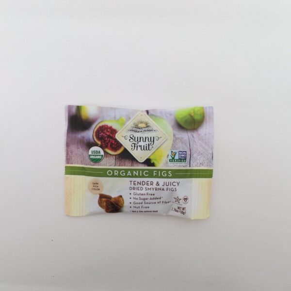 Sunny Fruits Organic Dried Soft Figs (50g) - Organic to your door