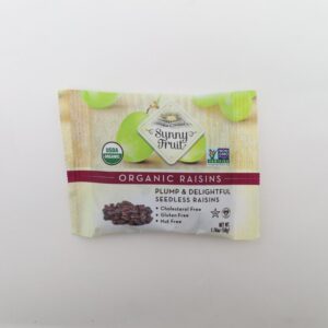 Sunny Fruit Organic Soft Raisins (50g) - Organic to your door