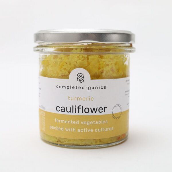 Complete Organics Fermented Turmeric Cauliflower (220g) - Organic to your door