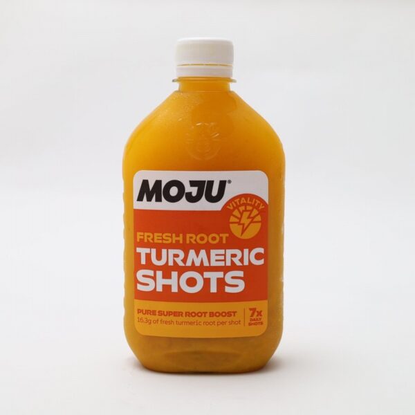 MOJU Turmeric Shots Dosing Bottle (420ml) - Organic to your door