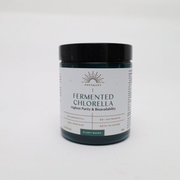 Phytality Fermented Chlorella Powder (60G) - Organic to your door