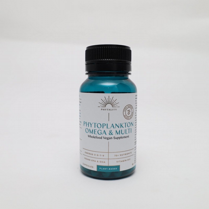 Phytality Phytoplankton Omega & Multi (60s) - Organic to your door