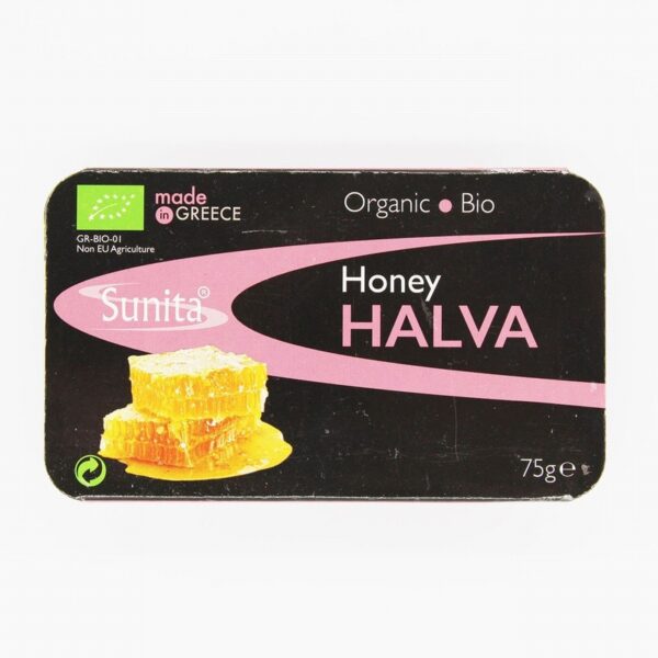 Sunita Organic Honey Halva - Plain (75g)