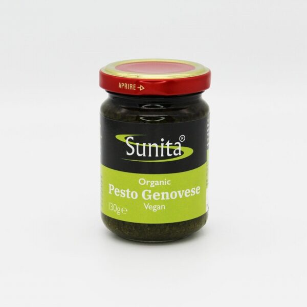 Sunita Organic Pesto Genovese (130g) - Organic to your door