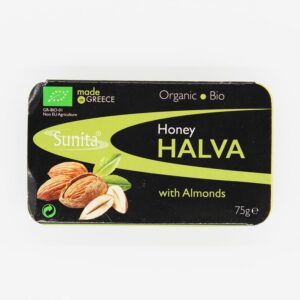 Sunita Organic Honey Halva – Almond (75g) - Organic to your door