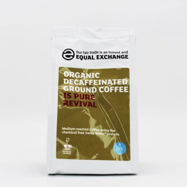 Equal Exchange Organic Coffee – Decaff. Medium Roast (227g) - Organic to your door