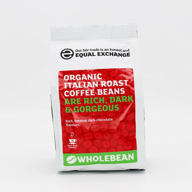 Equal Exchange Organic Italian Coffee Beans (227g) - Organic to your door