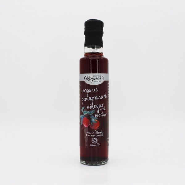 Rayner’s Organic Pomegranate Vinegar (250ml) - Organic to your door