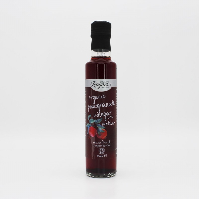 Rayner’s Organic Pomegranate Vinegar (250ml) - Organic to your door