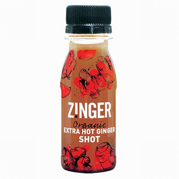 James White Organic Extra Hot Ginger Zinger (7cl) - Organic to your door