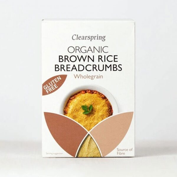 Clearspring Organic Brown Rice Breadcrumbs (250g) - Organic to your door