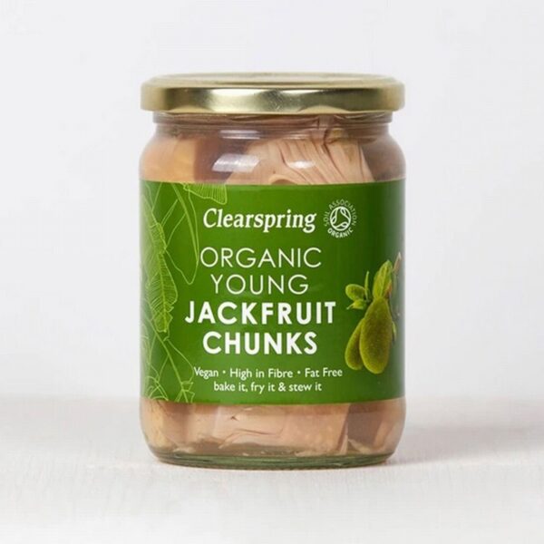 Clearspring Organic Young Jackfruit Chunks (500g) - Organic to your door