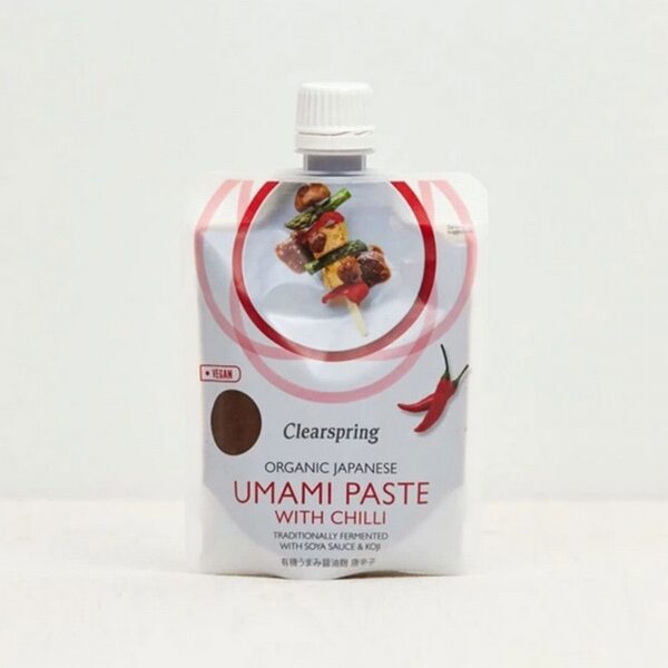 Clearspring Organic Umami Paste – Chilli (150g) - Organic to your door