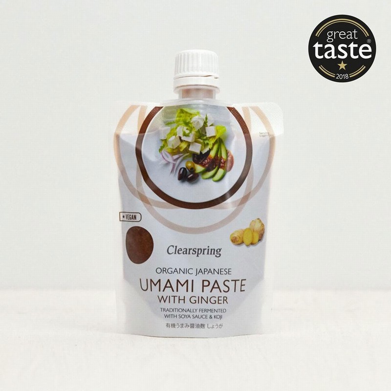 Clearspring Organic Umami Paste – Ginger (150g) - Organic to your door