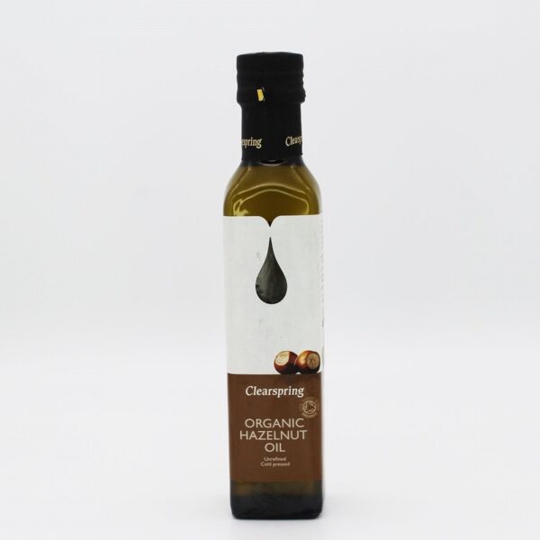 Clearspring Organic Hazelnut Oil (250ml) - Organic to your door