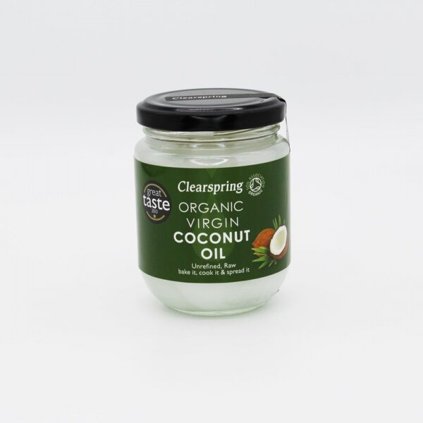 Clearspring Organic Extra Virgin Coconut Oil (220ml) - Organic to your door