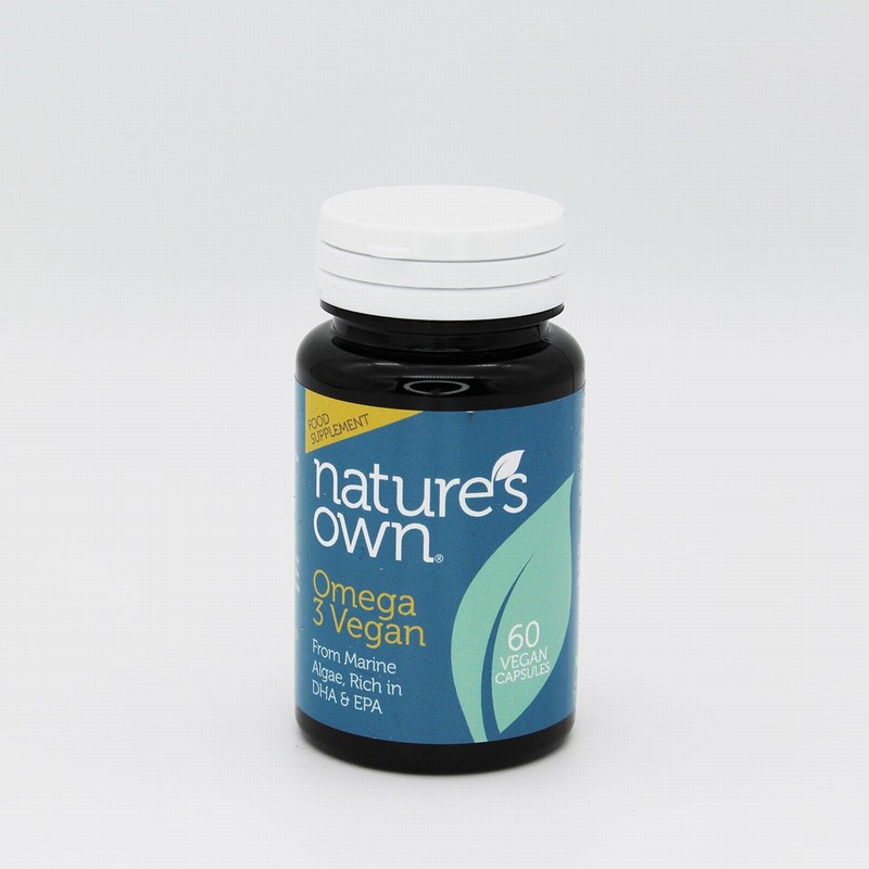 Nature’s Own Vegan Omega 3 (60s) - Organic to your door