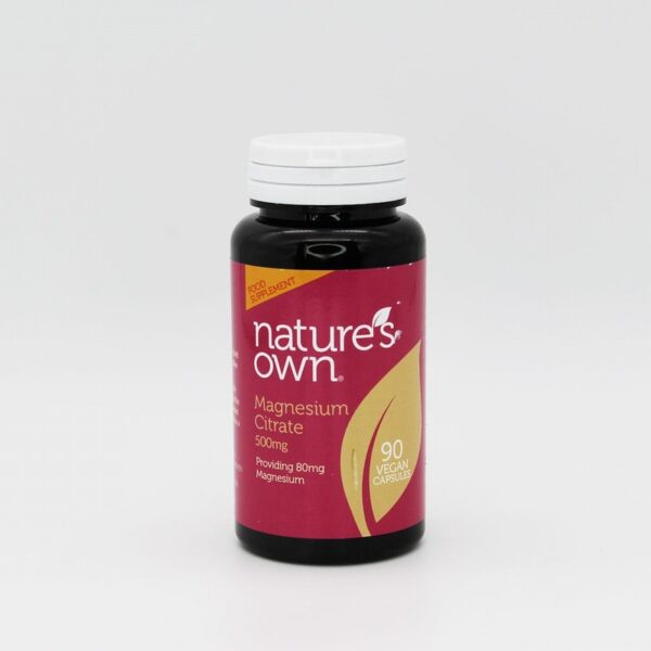 Nature’s Own Magnesium Citrate (90s) - Organic to your door