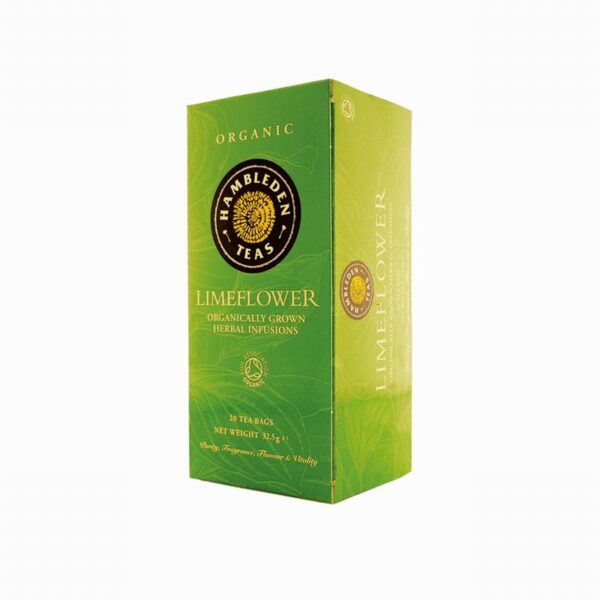 Hambleden Herbs Organic Limeflower Tea (20s) - Organic to your door