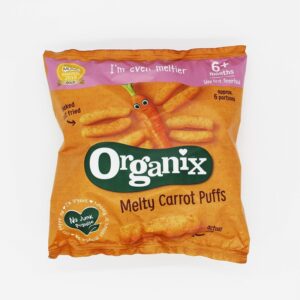 Organix Goodies Organic Melty Carrot Puffs (20g) - Organic to your door