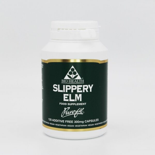 Slippery Elm Capsules (120s) - Organic to your door