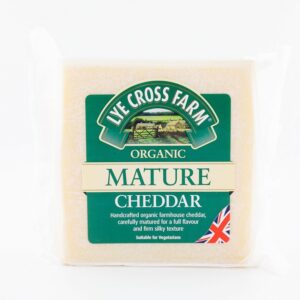 Lye Cross Organic Cheddar – Mature (245g) - Organic to your door