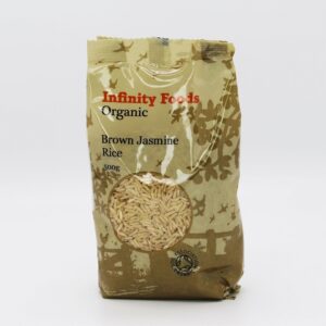 Infinity Organic Brown Jasmine Rice (500g) - Organic to your door