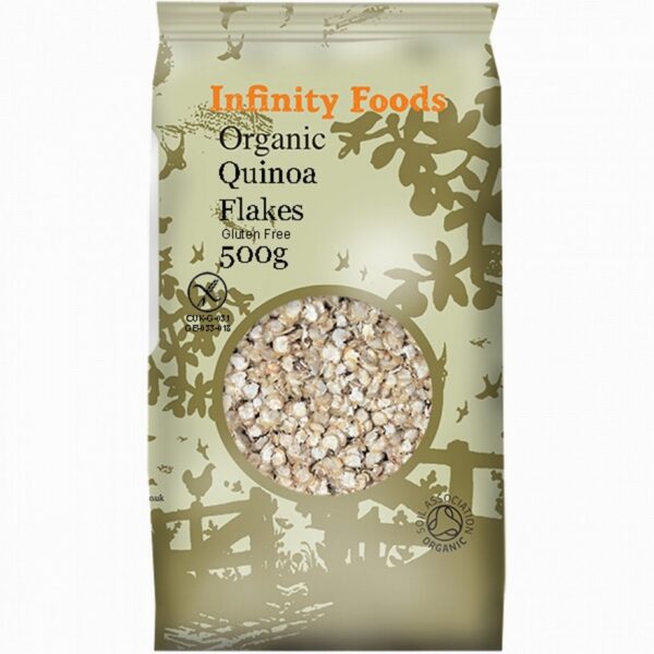 Infinity Organic Quinoa Flakes (500g) - Organic to your door