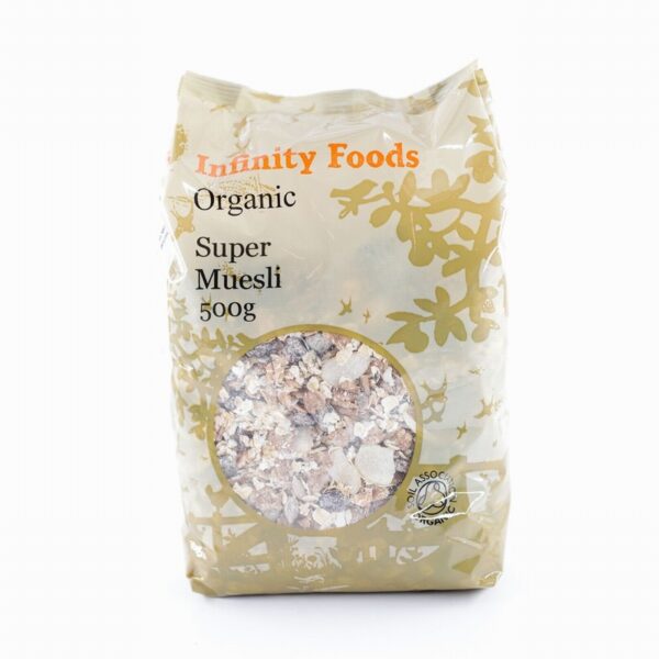 Infinity Organic Super Muesli (500g) - Organic to your door