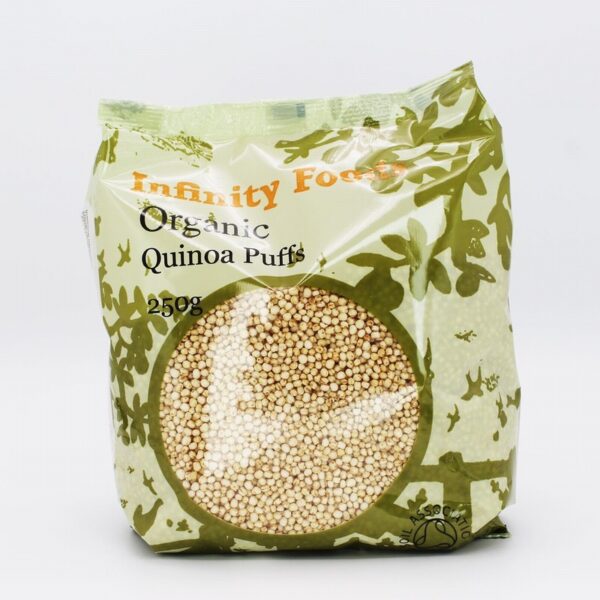 Infinity Organic Quinoa Puffs (250g) - Organic to your door