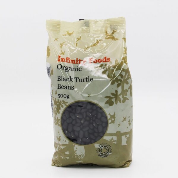 Infinity Organic Black Turtle Beans (500g)