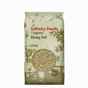 Infinity Organic Mung Dal (500g) - Organic to your door