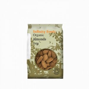 Infinity Organic Almonds (125g) - Organic to your door