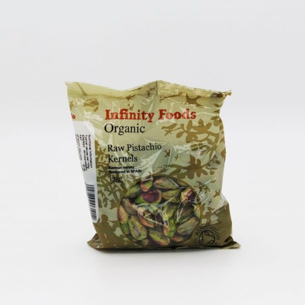 Infinity Organic Raw Pistachios (125g) - Organic to your door