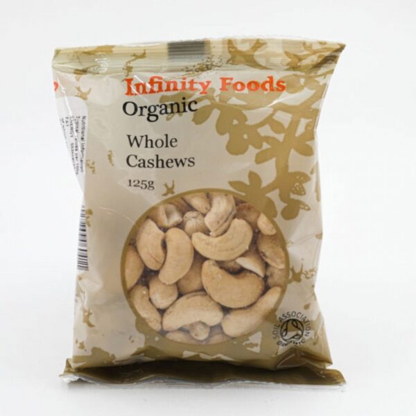 Infinity Cashews (125g) - Organic to your door